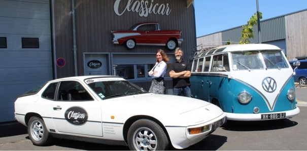 Classicar a ouvert en 2017. Avec son offre « multi-services » aux propriétaires de véhicules de collection a connaît depuis le succès.