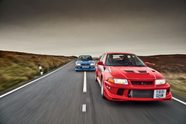 Subaru Impreza P1 vs Mitsubishi Lancer Evo VI T.Mäkkinen : Comme on se  retrouve…