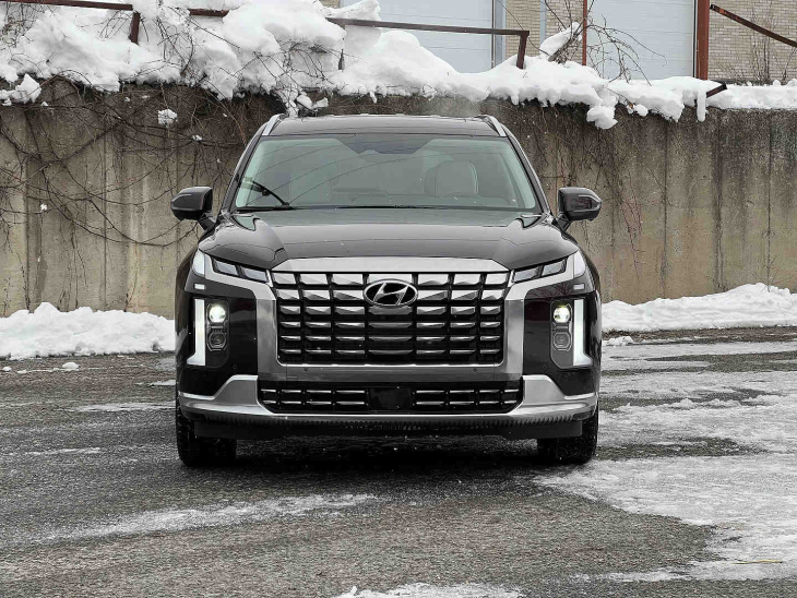 android, essai routier hyundai palisade 2023 : un géant parmi les vus intermédiaires à trois rangées