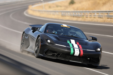 VIDEO - La Pininfarina Battista devient la voiture de série la plus rapide au ¼ mile