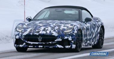 Scoop - Maserati GranCabrio : beau camouflage pour le cabriolet