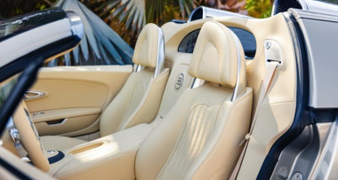 Acheminées depuis Dubaï, ces deux Bugatti Veyron ont été transformées par la firme de Molsheim