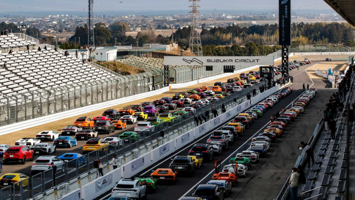 Lamborghini établit un record du monde avec 251 voitures à Suzuka