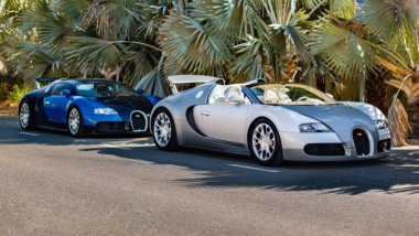 Deux Bugatti Veyron restaurées par La Maison Pur Sang