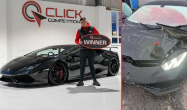 Un jeune de 24 ans remporte une Lamborghini Huracan mais cela n'a pas duré longtemps