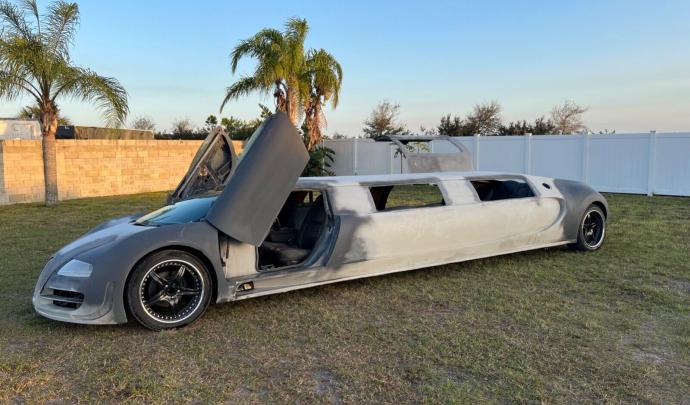 Qui veut s'offrir une Bugatti Veyron limousine ?