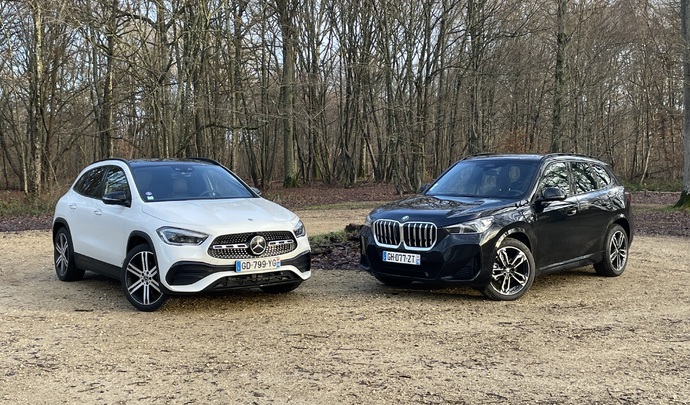 Comparatif vidéo - BMW X1 vs Mercedes GLA : une place sur le trône