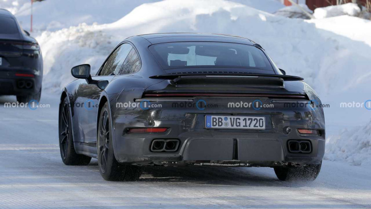 Photo espion de la Porsche 911 Turbo