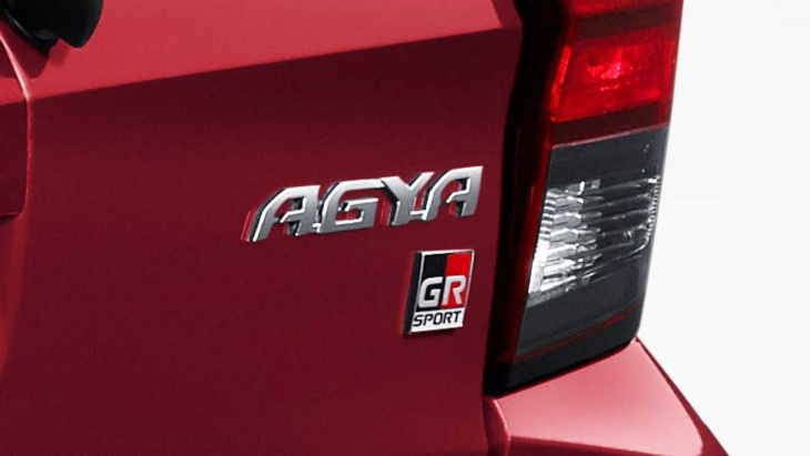 Toyota Agya GR Sport : kit de carrosserie et châssis modifié