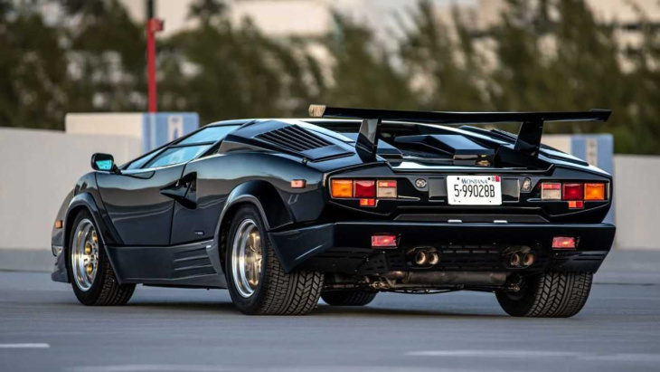 Lamborghini Countach 25e anniversaire de Rod Stewart