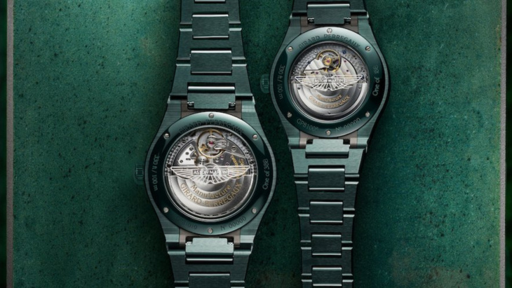 aston martin et girard-perregaux présentent une nouvelle montre en céramique assez étonnante