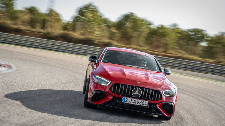 Mercedes-AMG GT 2024 aperçue pourrait être une version 