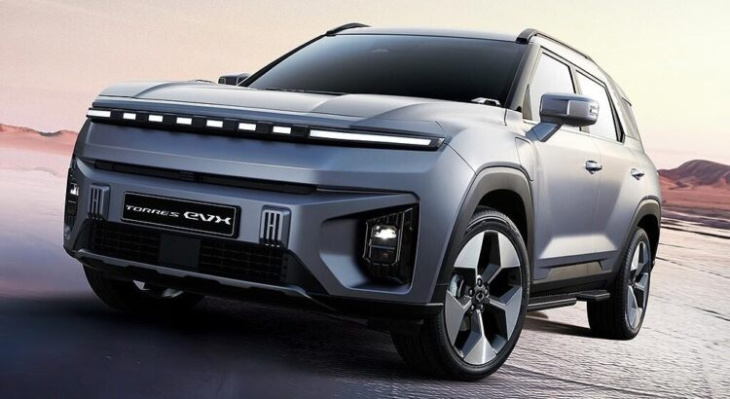 Torres EVX : voici le nouveau SUV électrique de SsangYong