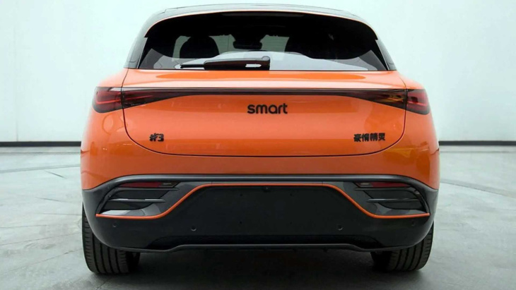 Le Smart #3 fera ses débuts le 17 avril au salon auto de Shanghai