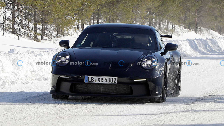 La Porsche 911 GT3 espionnée en versions Standard et Touring