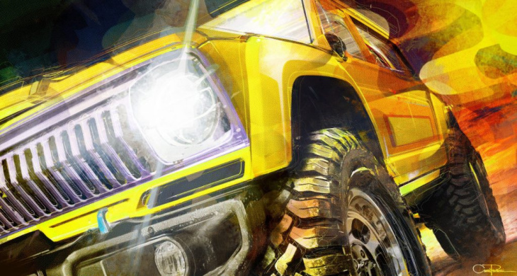 les derniers des concepts jeep easter rally de 2023 sont le magneto 3.0 et un modèle inspiré du passé