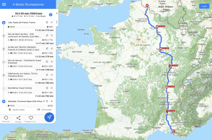 1000 km en mg4 : autonomie, coûts et temps de charge sur un trajet lille – marseille