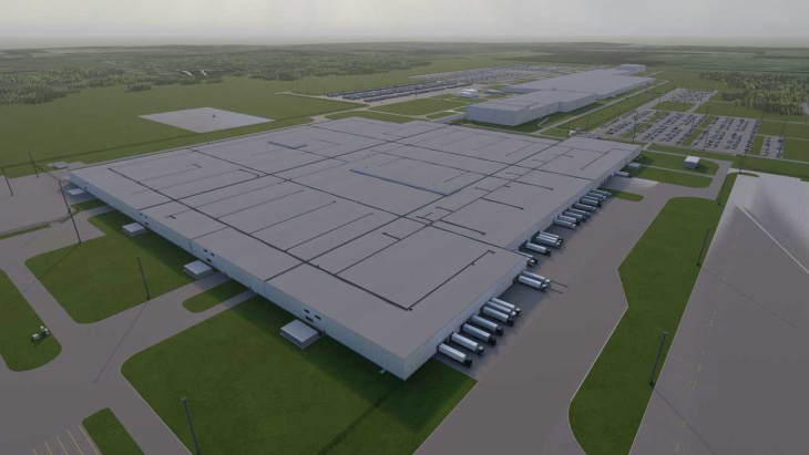 la future méga-usine de ve de ford dans le tennessee commence à prendre forme