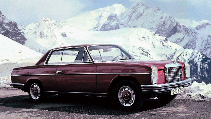mercedes, mercedes-benz 250 c-280 ce w114 (1968 – 1976), classique et moderne, dès 10 000 €