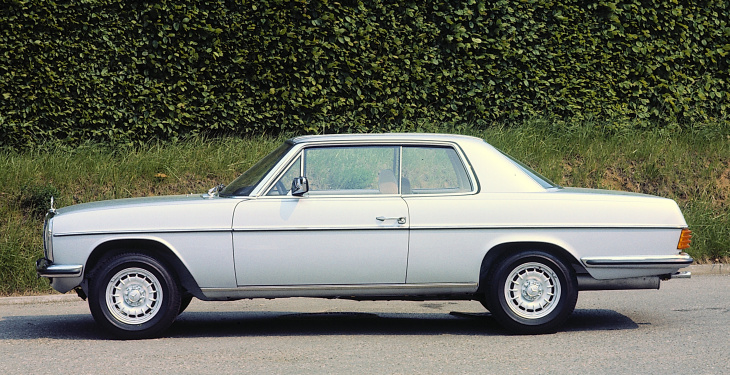 mercedes, mercedes-benz 250 c-280 ce w114 (1968 – 1976), classique et moderne, dès 10 000 €