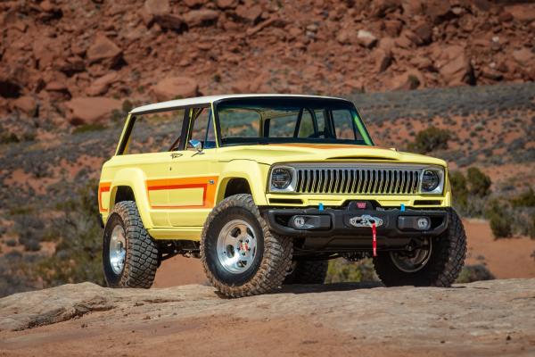 jeep cherokee 4xe concept | les photos du restomod hybride