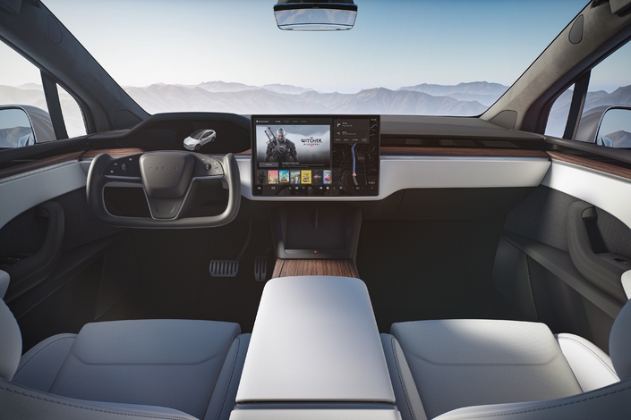 Comme la Model S dont elle dérive, le Model X proposera un volant 