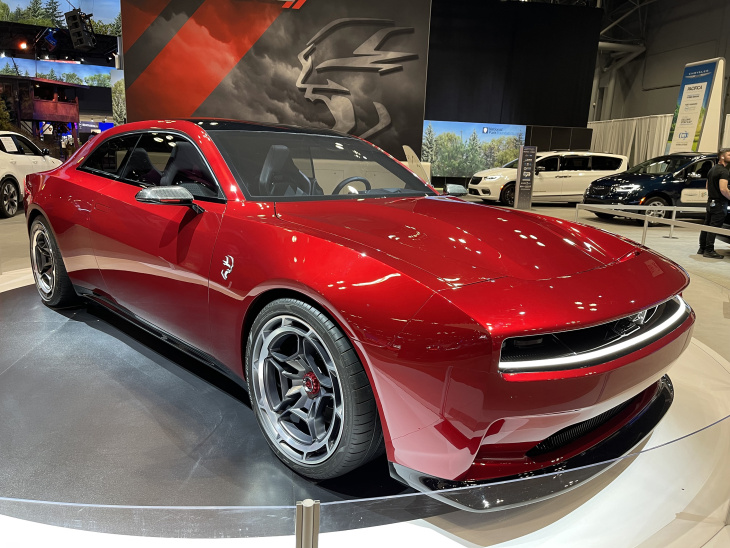 La Dodge Charger Daytona SRT Concept électrise le salon de New York 2023