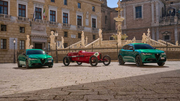 Des Alfa Romeo Giulia et Stelvio en édition limitée pour les 100 ans du Quadifogolio