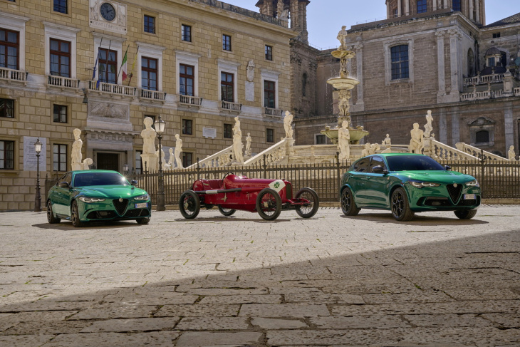 Alfa Romeo Giulia QV et Stelvio QV. Une série limitée pour les 100 ans du Quadrifoglio