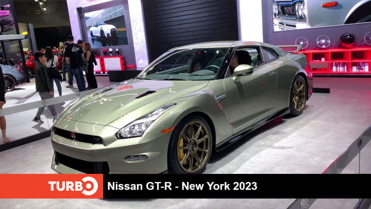 VIDEO - L’adieu des États-Unis à la Nissan GT-R au Salon de New York 2023