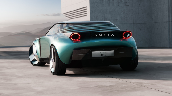 lancia, lancia pu+ra hpe (2023), le concept-car stratosphérique