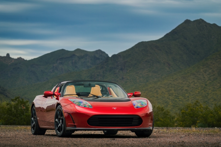 La Tesla Roadster est devenue une vraie voiture de collection