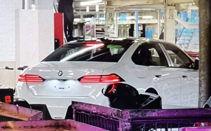 La future BMW Série 5 victime d'une fuite sur Internet
