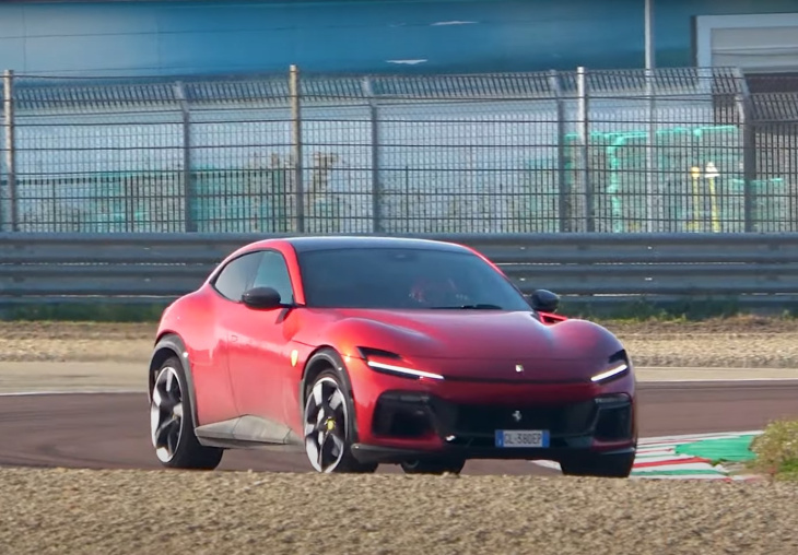 VIDEO – Quand le Ferrari Purosangue s’énerve et fait hurler son V12 sur circuit !
