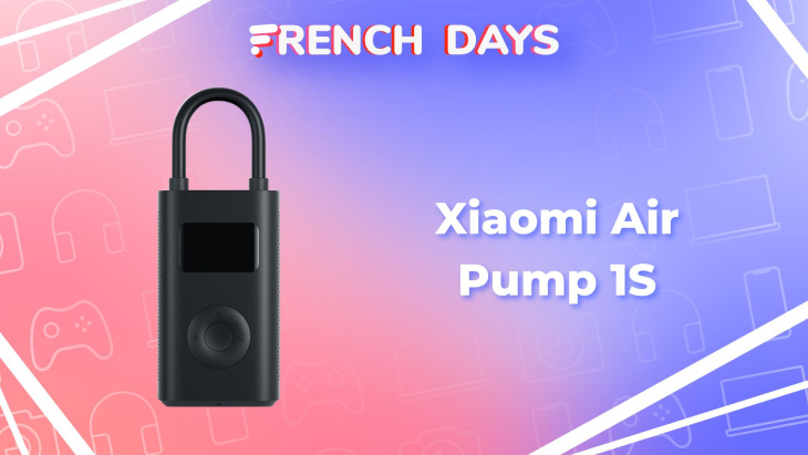 android, la pompe à air électrique 1s de xiaomi est un super deal des french days