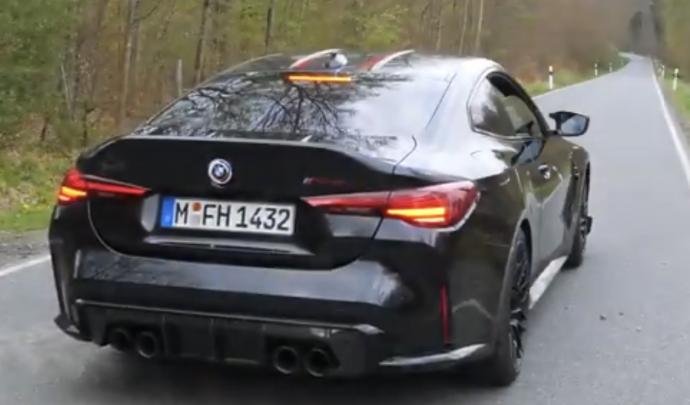 VIDÉO - Que donne la BMW M4 CSL à fond sur l’autobhan ?