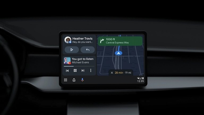 Waze est accessible depuis les écrans des véhicules.