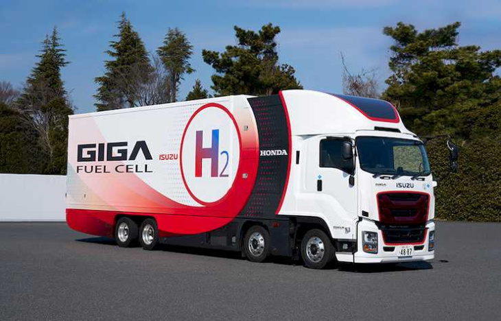 Honda développera une grosse pile à hydrogène pour Isuzu