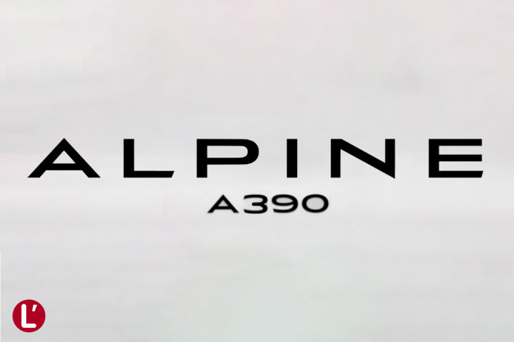 Scoop Alpine A390 (2025). Le nom du crossover GT électrique déposé 