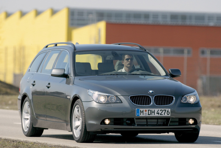 BMW 540i-550i (2003 – 2010), design osé et gros V8, dès 9 000 €