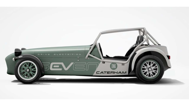 Caterham se met aussi à l'électrique : la EV Seven est dévoilée