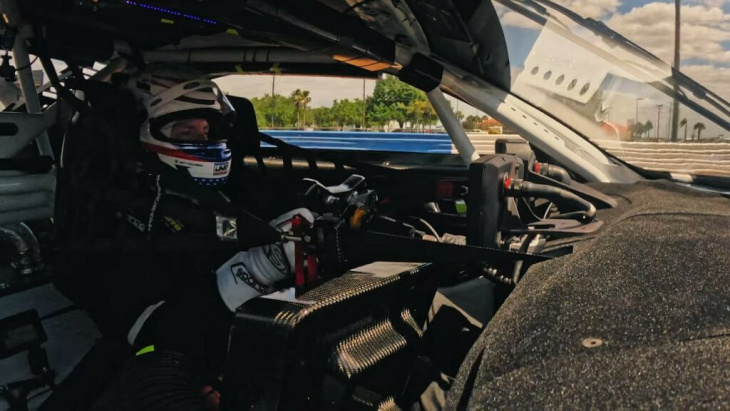 VIDEO – Ecoutez la Ford Mustang GT3 faire rugir son moteur avant son arrivée au Mans