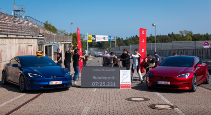 La Tesla Model S Plaid reprend son trône sur le Nürburgring