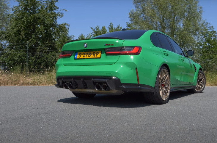 VIDEO – La BMW M3 CS poussée à fond sur l’autoroute, à plus de 300 km/h