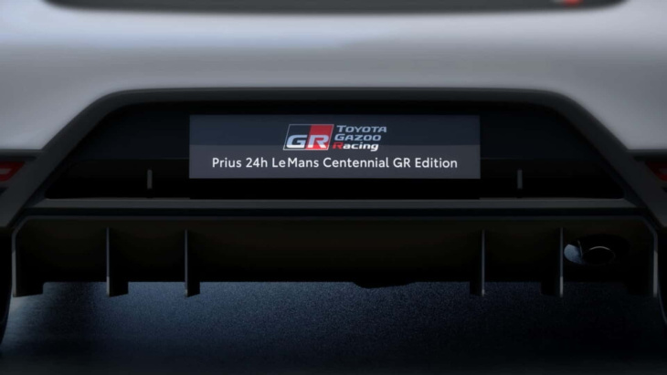 Le concept Toyota Prius 24h Le Mans Centennial GR Edition révélé