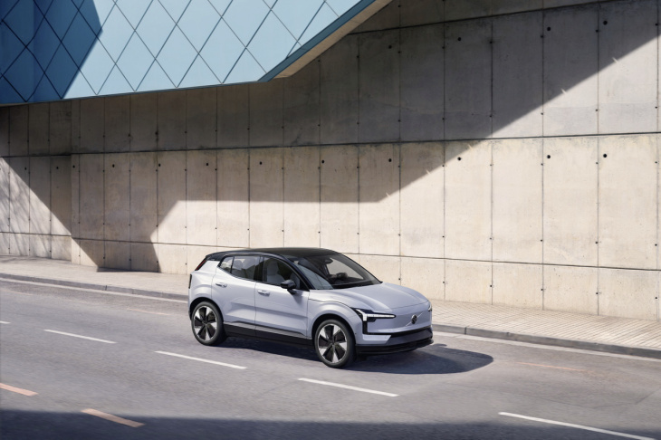 Volvo dévoile l'EX30, son premier petit SUV 100% électrique