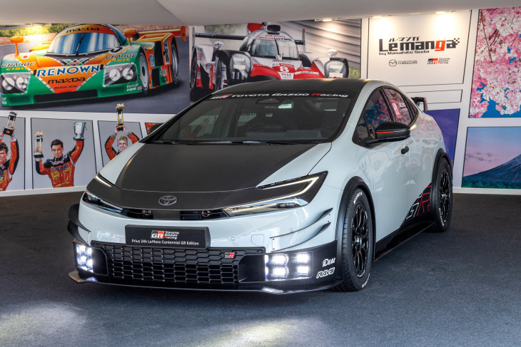 Un concept sportif de Toyota Prius présenté aux 24 Heures du Mans