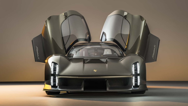 Porsche Mission X (2023) : une supercar électrique pour battre tout le monde