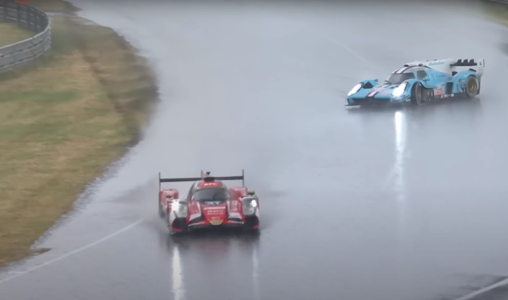 VIDEO – Quand les 24 Heures du Mans tournent au concours d’aquaplaning