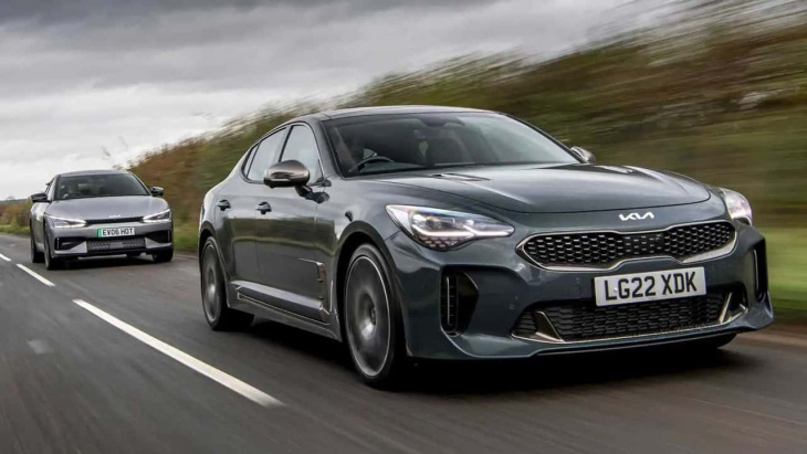 le successeur de la kia stinger électrique arrive en 2025 avec plus de 600 ch